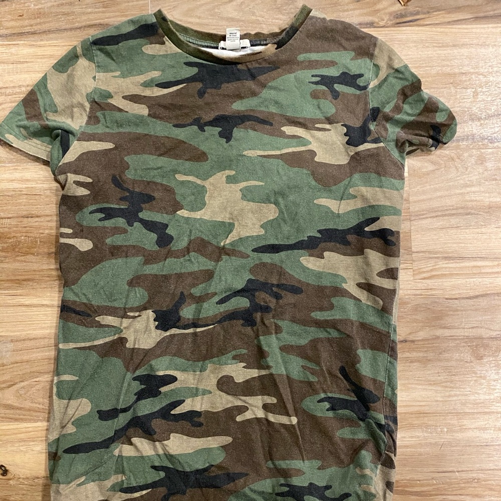 Forever 21 camo dress